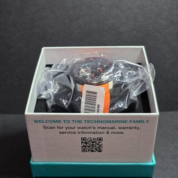 TechnoMarine Ocean Nomad Men's Watch - 43mm, Orange (TM-318099) - Picture 10 of 12